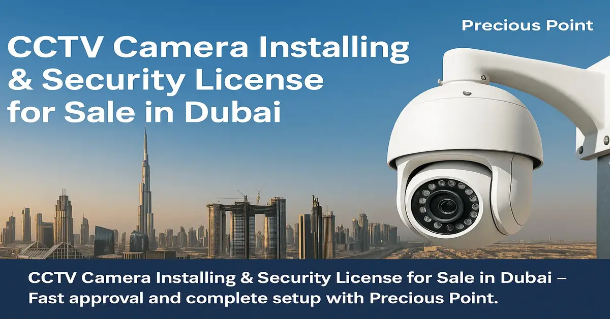 CCTV Camera Installing & Security License for Sale in Dubai – Precious Point professional