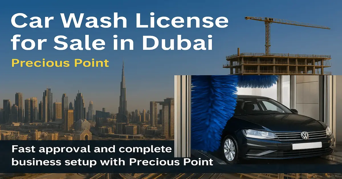 Car Wash License for Sale in Dubai
